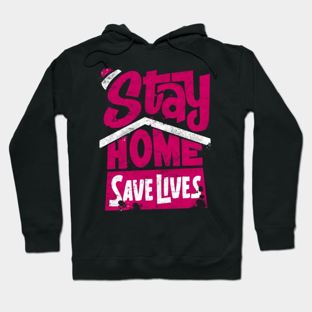 Stay Home Save Lives Tribute to Frontliners Hoodie by teeleoshirts